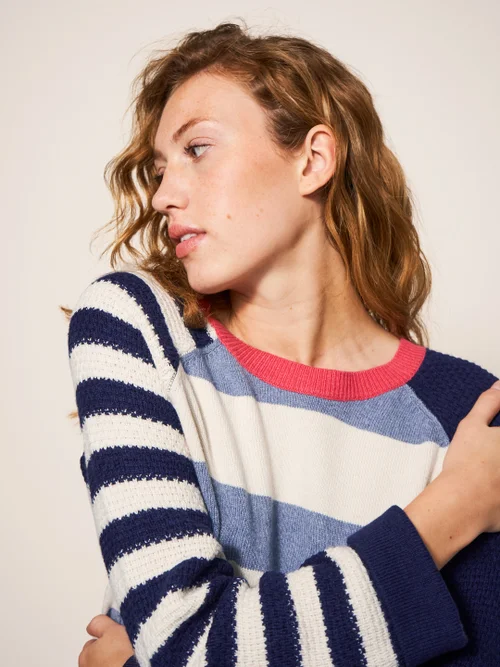 Tyne Pullover - Blaugrün Mehrfarbig - 38 Bild 2