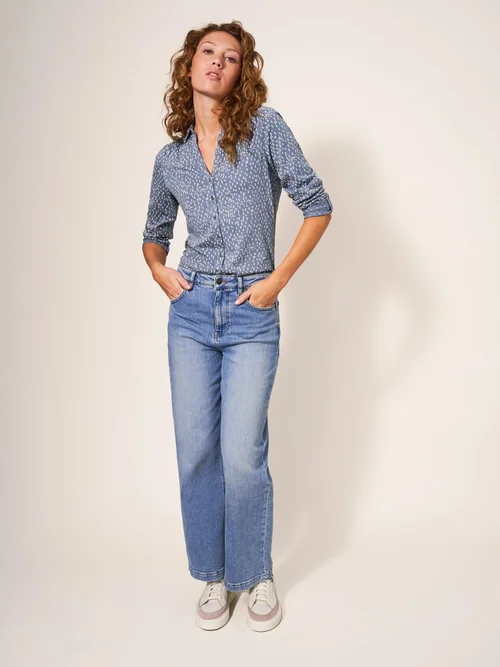 Jerseybluse Annie - Grey Pr - 48 Bild 2