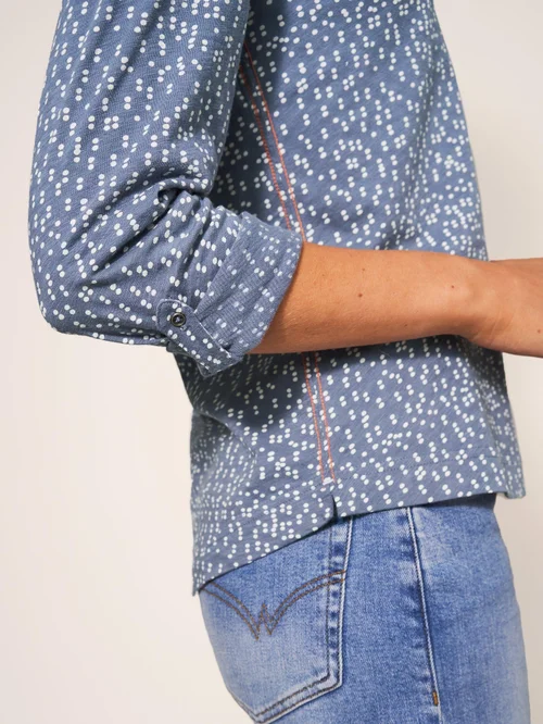 Jerseybluse Annie - Grey Pr - 48 Bild 3