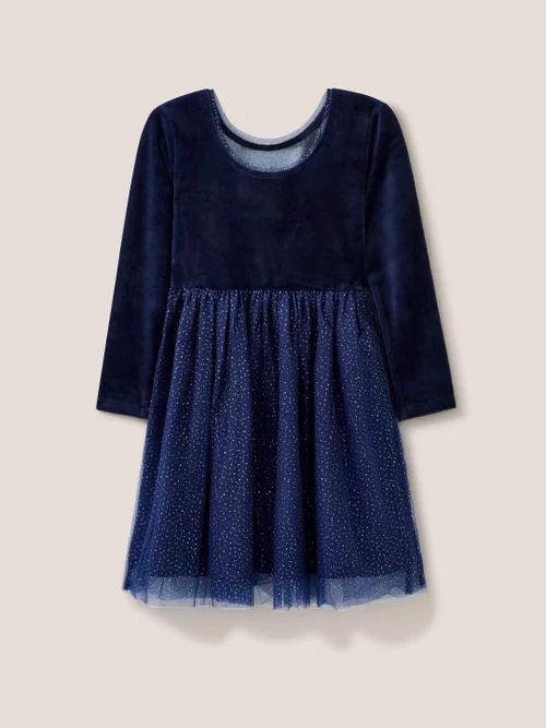 Arabella 2-in-1-Kleid - Dunkel-Marineblau - 3-4 Jahre Bild 3