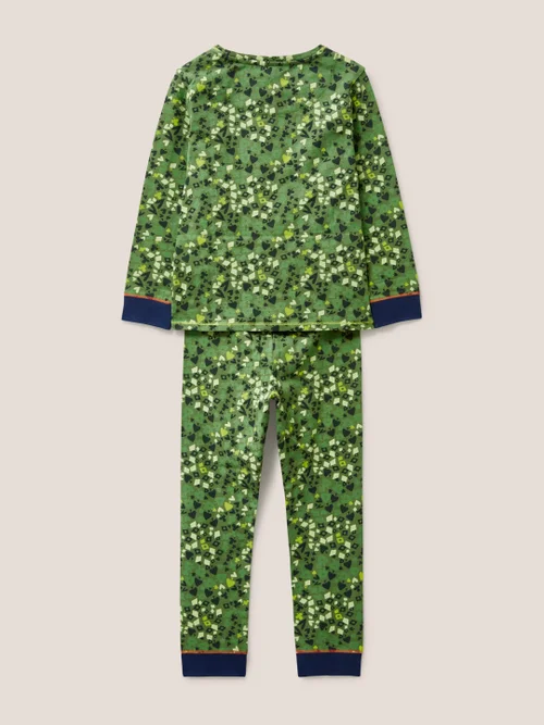 Pyjama-Set mit Tarnmuster - Grüner Aufdruck - 3-4 Jahre Bild 3