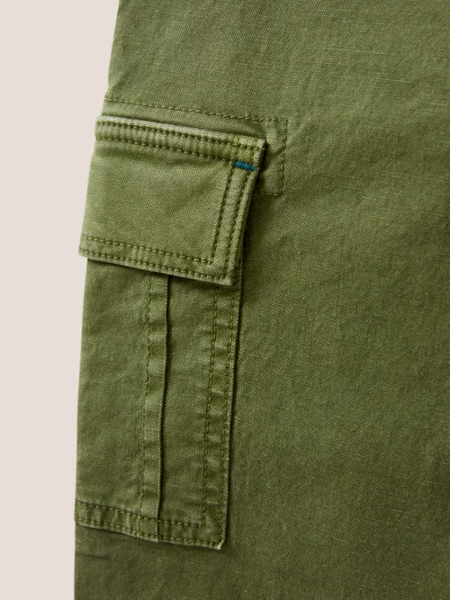 Cargohose - Dunkelgrün - 7-8 Jahre Bild 2