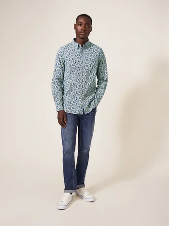 Hemd mit Löwenzahn-Print