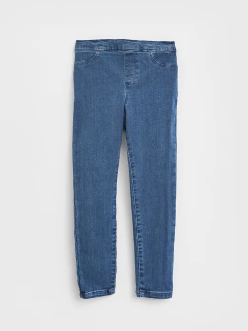 Denim-Jeggings - Chambray-Blau - 3-4 Jahre Bild 4