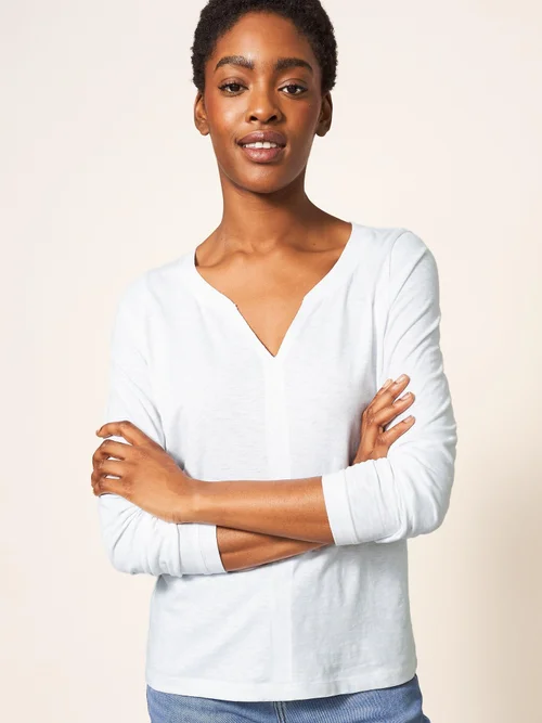 Langarmshirt Nelly - Bril White - 34 Bild 2