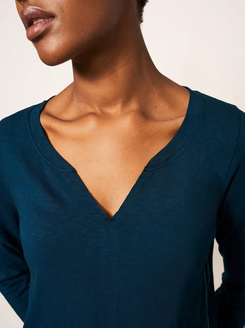 Langarmshirt Nelly - Dark Navy - 34 Bild 3