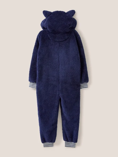 Pinguin Einteiler - Chambray-Blau - 3-4 Jahre Bild 3