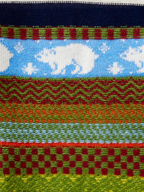 Pullover mit Eisbärenmuster - Orange Mehrfarbig - 3-4 Jahre Bild 2