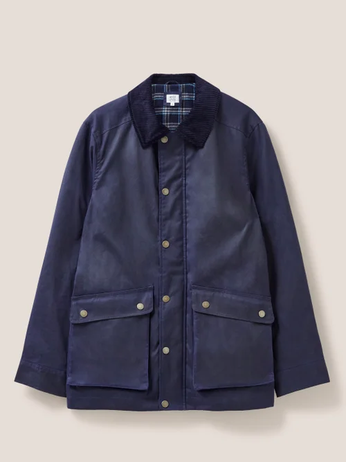 Wachsjacke - Dunkel-Marineblau - L Bild 4