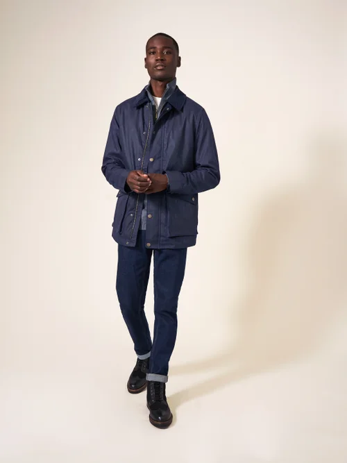 Wachsjacke - Dunkel-Marineblau - L Bild 1
