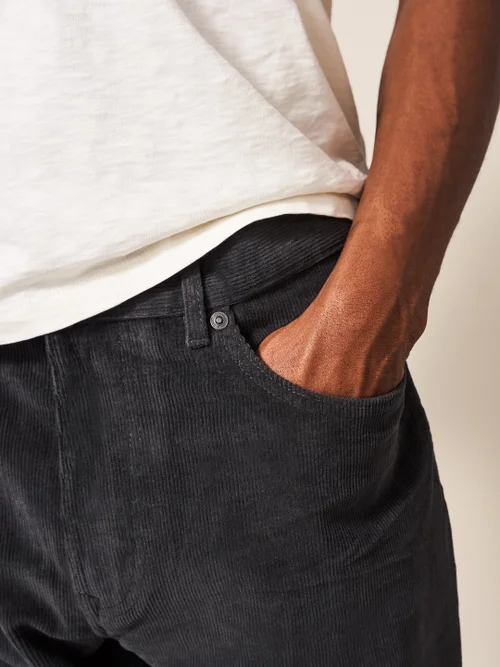 Crosby Kordhose - Verwaschenes Schwarz - 30 Bild 2