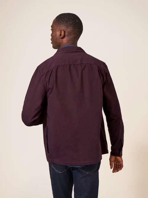 Everade Shacket - Dunkelviolett - L Bild 3