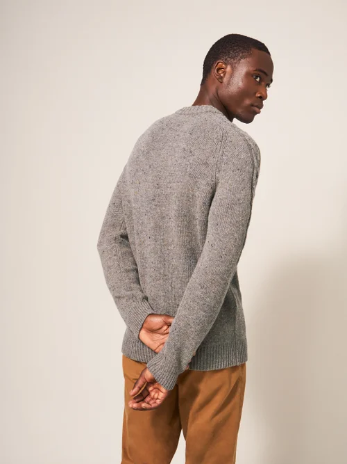 Arundel Pullover mit Rundhalsausschnitt - Dunkel Natur - L Bild 3
