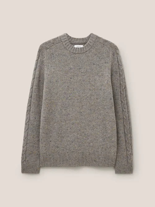 Arundel Pullover mit Rundhalsausschnitt - Dunkel Natur - L Bild 4