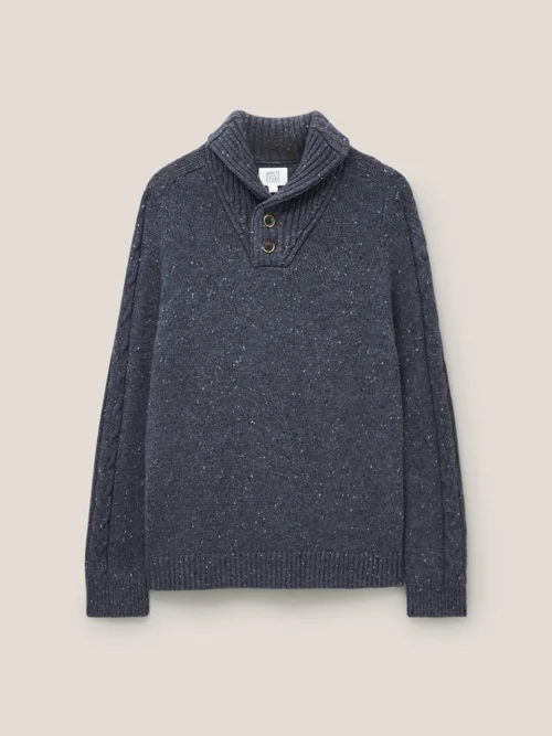 Arundel Pullover mit Schalkragen - Anthrazit - L Bild 4