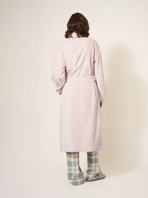 Clover Kuscheliger Morgenmantel - Hell-Pink - L Bild 3