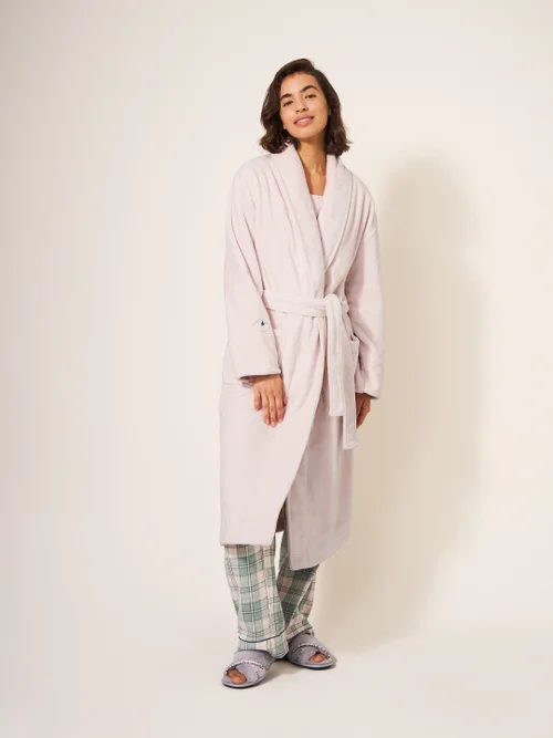 Clover Kuscheliger Morgenmantel - Hell-Pink - L Bild 1