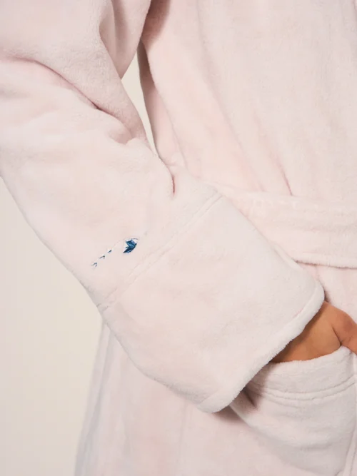 Clover Kuscheliger Morgenmantel - Hell-Pink - L Bild 2