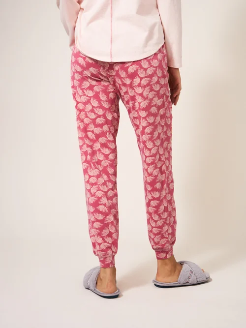 Freya Jogginghose aus Jersey - Pink Mehrfarbig - L Bild 3