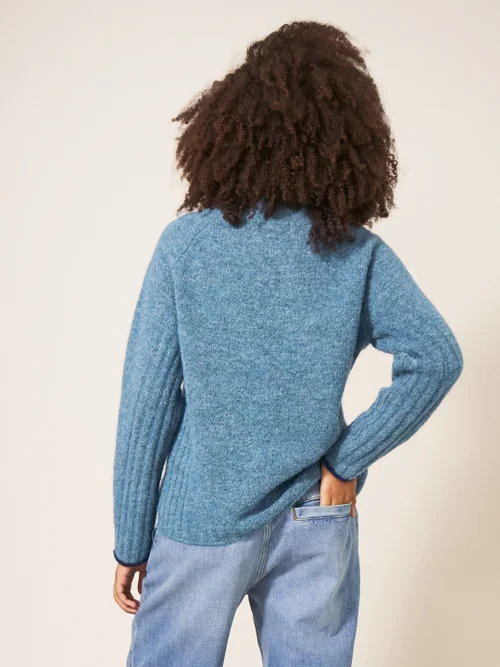 Medway Pullover - Mittelblau - 34 Bild 3