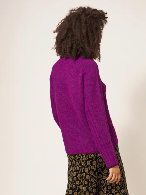 Medway Pullover - Mittel-Pink - 34 Bild 3