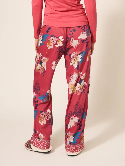 Nina Pyjamahose aus Bio-Baumwolle - Pink Mehrfarbig - L Bild 3