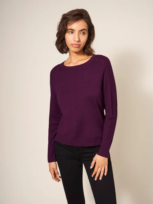 Urban Pullover - Dunkelviolett - 34 Bild 1