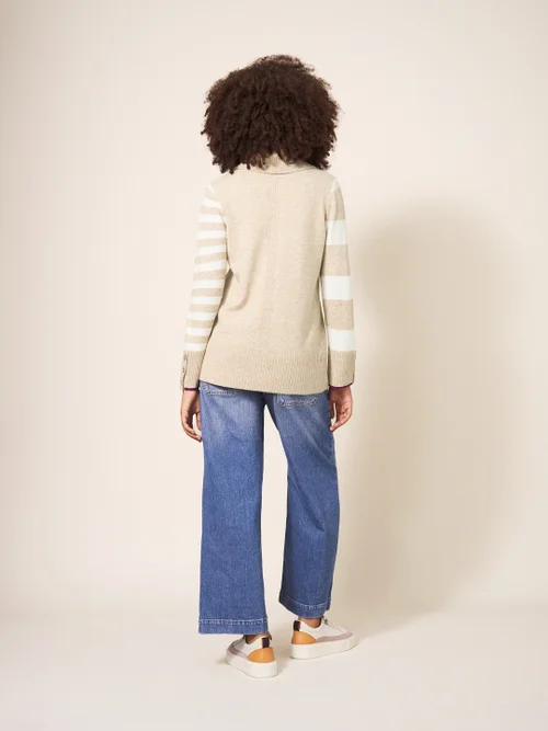 Waverly Pullover - Natur Mehrfarbig - 34 Bild 3