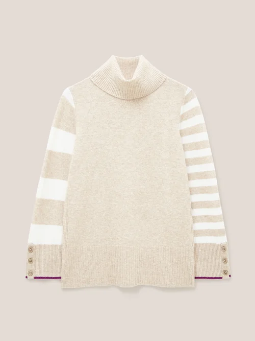 Waverly Pullover - Natur Mehrfarbig - 34 Bild 4