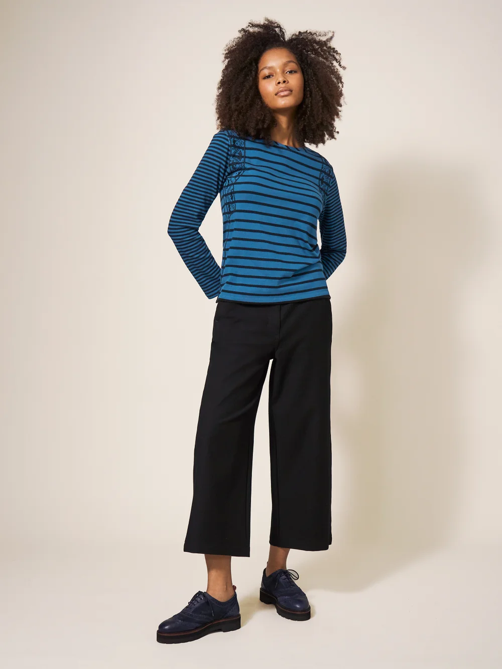 Whisper Langarmshirt - Blau Mehrfarbig - 38 Bild 1