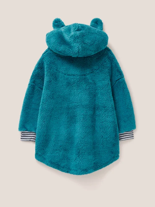 Gemütlicher Hoodie - Blaugrün - 3-4 Bild 3