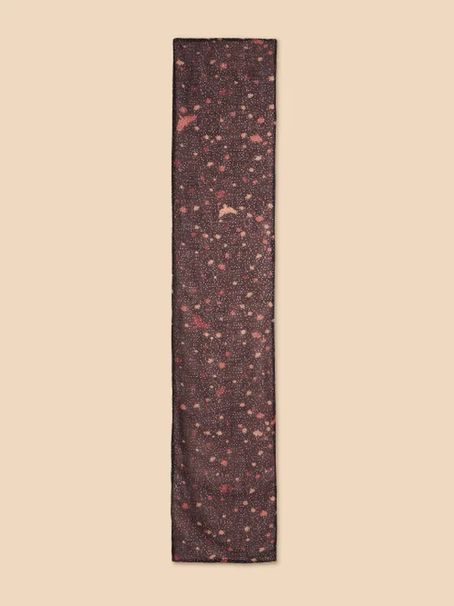 Samtschal mit Wendemotiv - Rosa - Einheitsgröße Bild 2