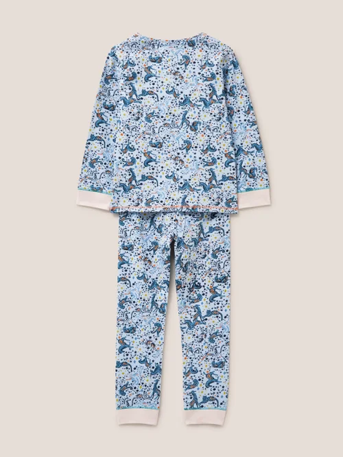 Pyjama mit Jungle-Print - Grau - 3-4 Bild 3