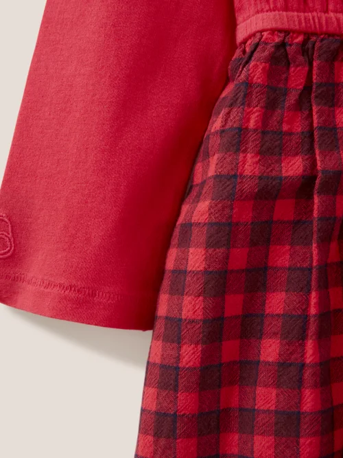 Megan Kleid 2-in-1 - Rot 3-4 Bild 2