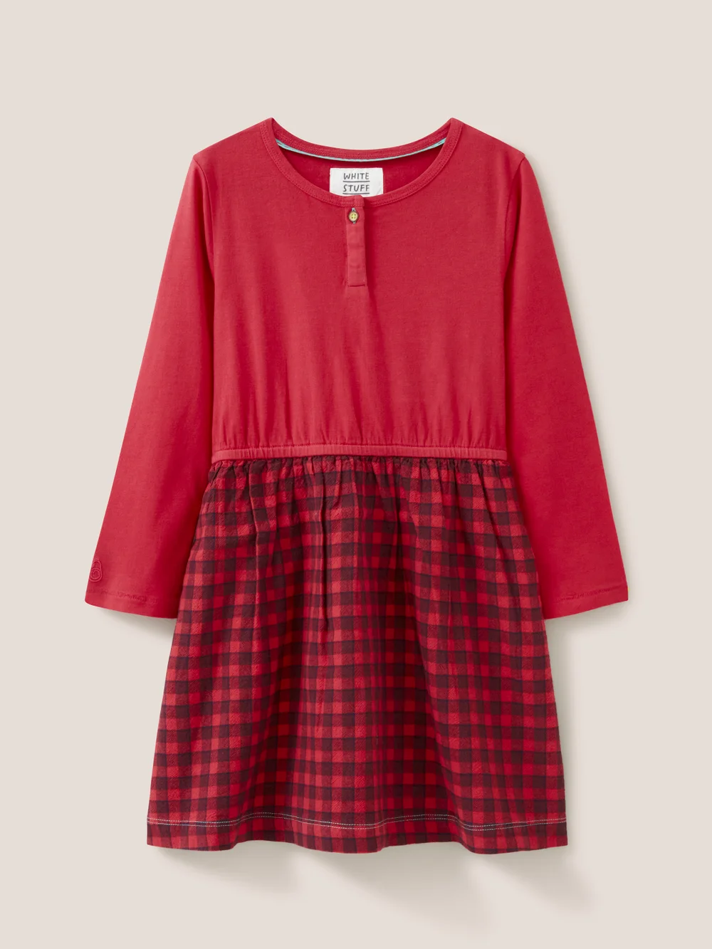 Megan Kleid 2-in-1 - Rot 3-4 Bild 1