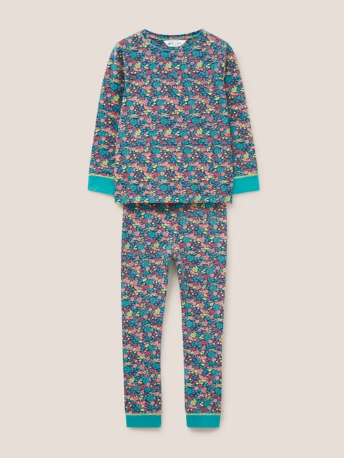 Pyjama mit Meeresmotiven- Marine - 3-4 Bild 1