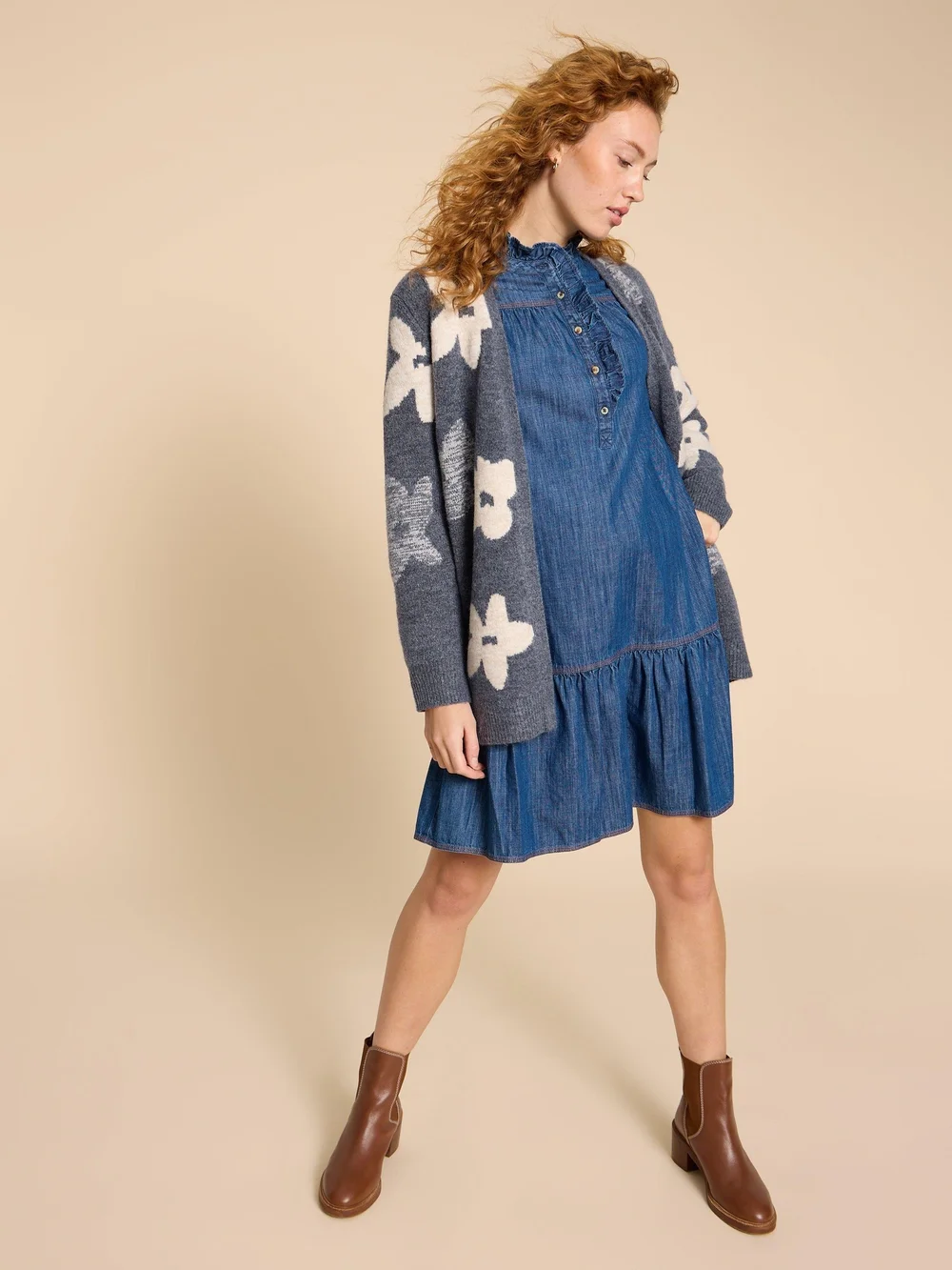 Maisie Jeanskleid - Mid Denim - 38 Bild 1