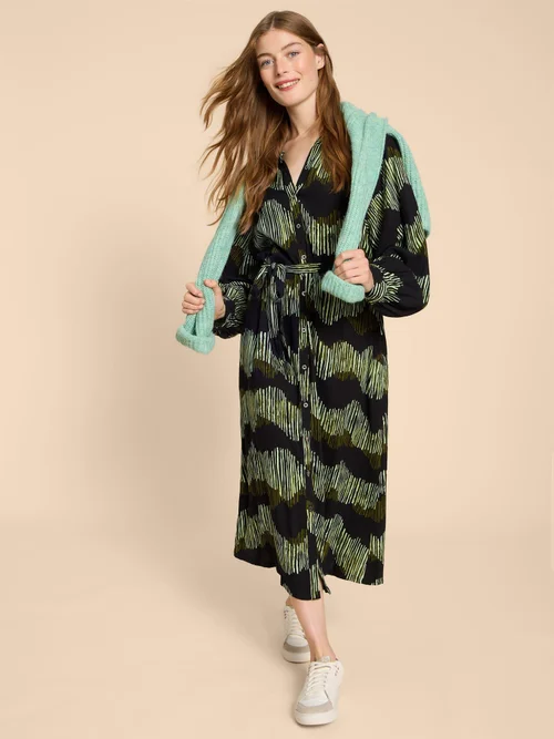 Lola Blusenkleid - Blk Mlt - 42 Bild 2