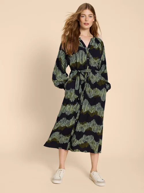 Lola Blusenkleid - Blk Mlt - 42 Bild 1