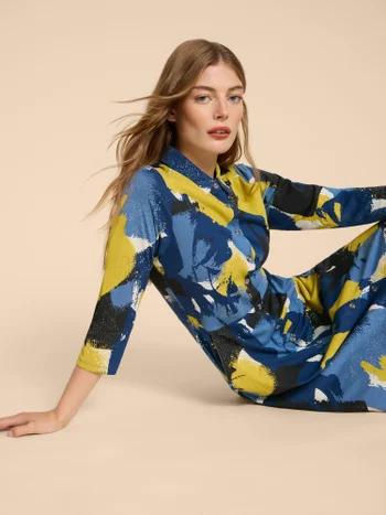 Rua Blusenkleid aus Jersey