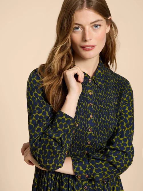 Valeria Langes Blusenkleid - Green Pr - 38 Bild 3