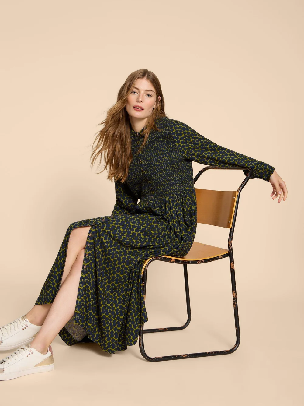 Valeria Langes Blusenkleid - Green Pr - 38 Bild 1