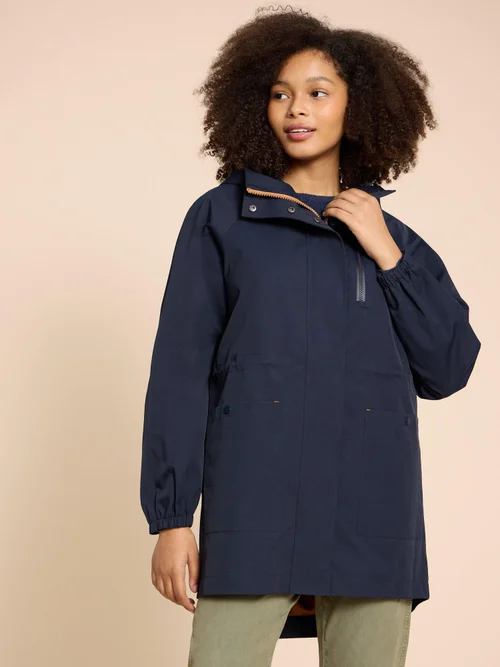 Zoe Wasserdichter Mantel - Dark Navy - 38 Bild 2
