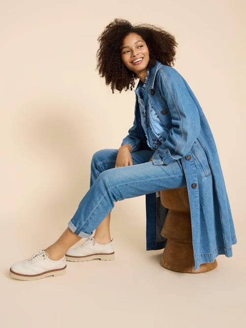 Oakleigh Jeansmantel - Mid Denim - 38/R Bild 1