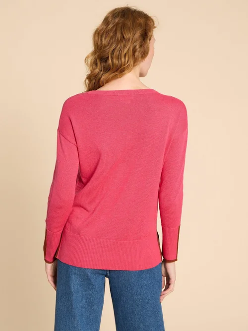 Olive Pullover - Brt Pink - 38 Bild 4