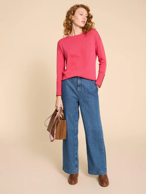Olive Pullover - Brt Pink - 38 Bild 2