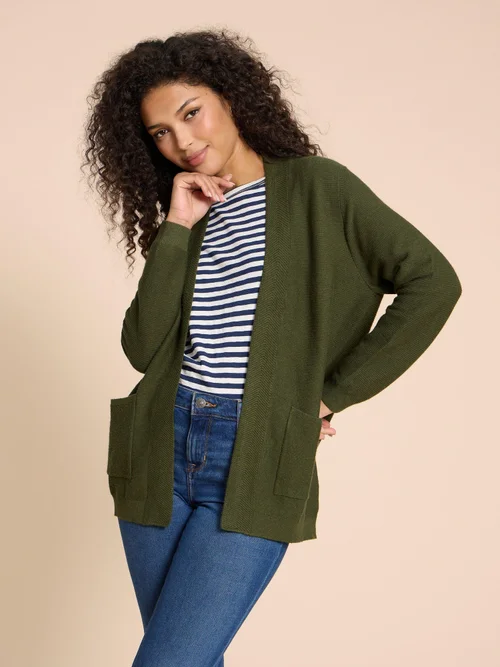 Carla Strickjacke - Mid Green - 38/R Bild 1