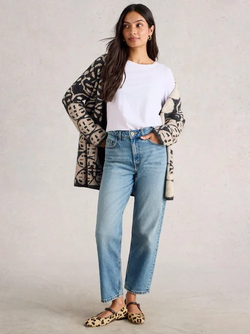 Clara Langarmshirt - Bril White - 38 Bild 2