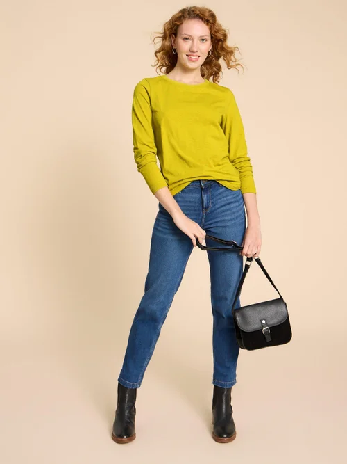 Clara Langarmshirt - Dp Yellow - 38 Bild 2