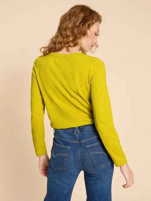 Clara Langarmshirt - Dp Yellow - 38 Bild 4